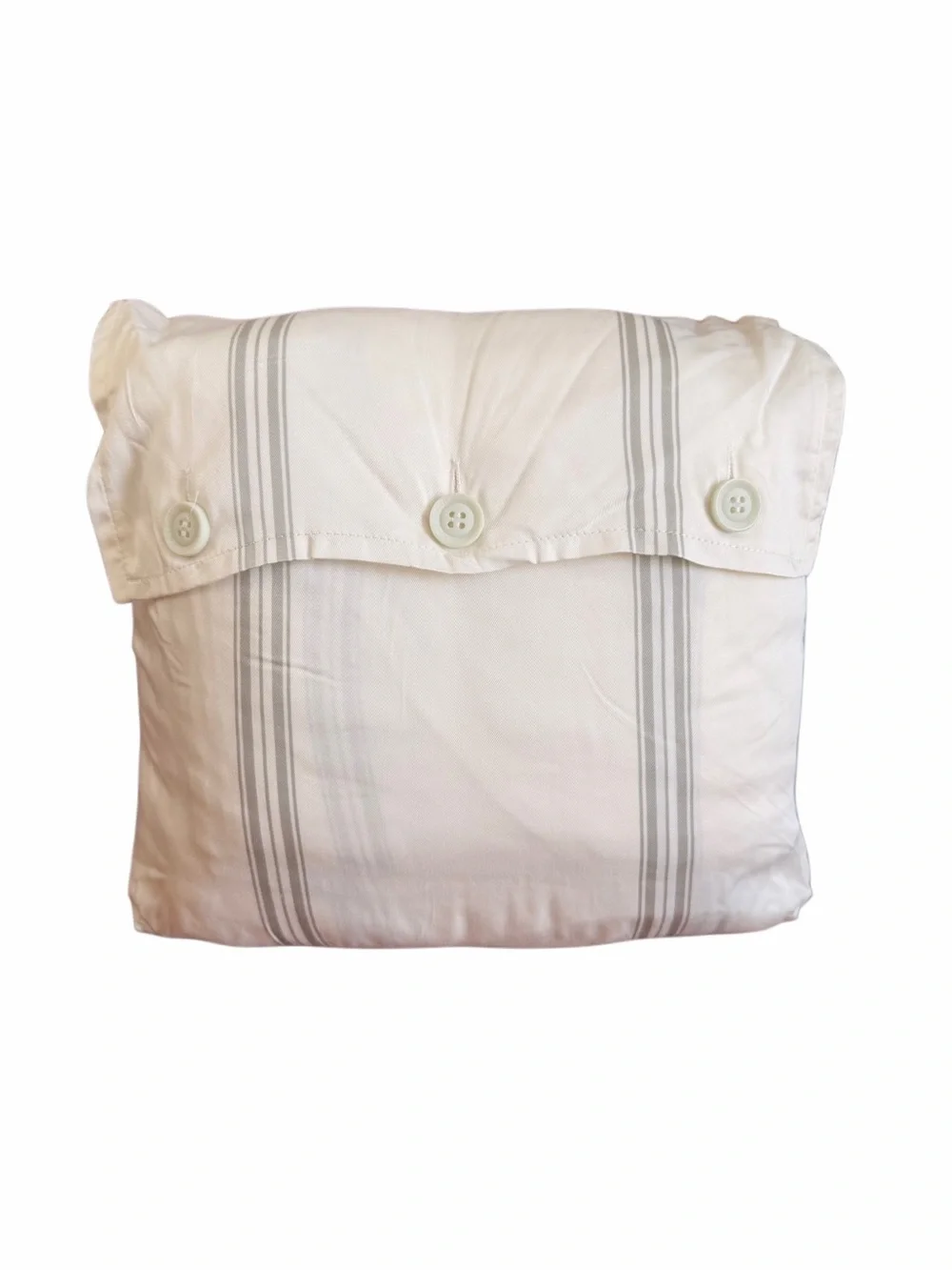 Cozy Earth Bamboo Sheet Set Queen size Baja Stripe in Laurel NWOT